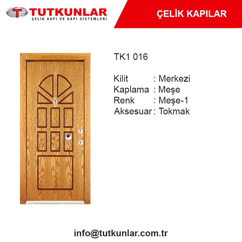 Çelik Kapı TK1 016