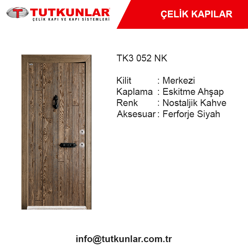 Çelik Kapı TK3 052 NK