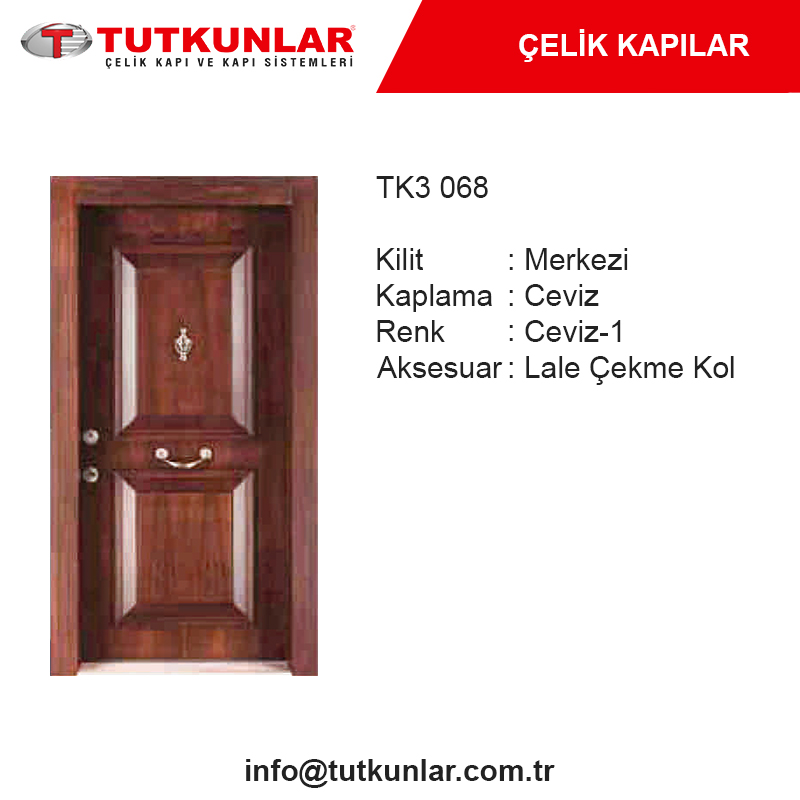 Çelik Kapı TK3 068