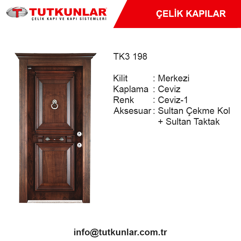 Çelik Kapı TK3 198