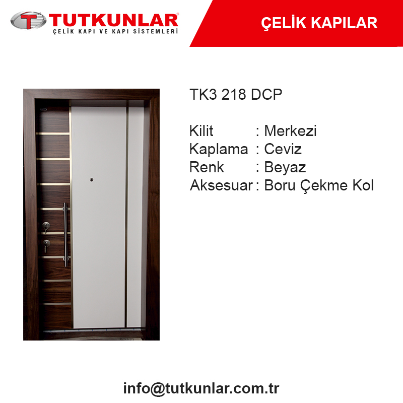 Çelik Kapı TK3 218 DCP
