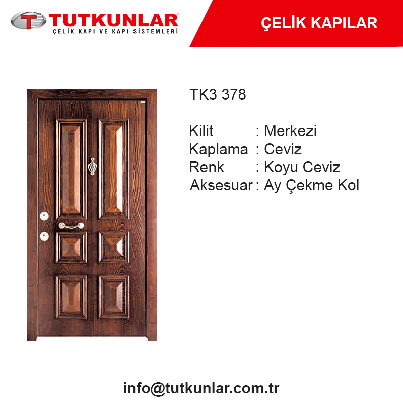 Çelik Kapı TK3 378